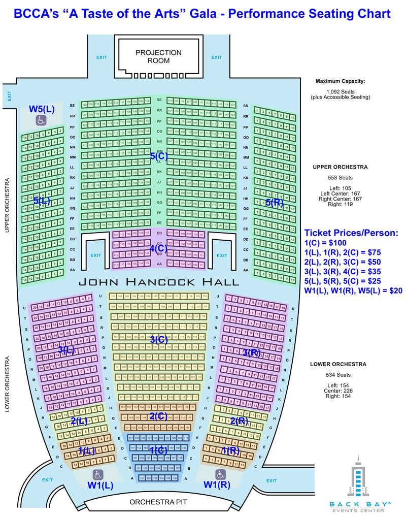 Disney Concert Hall Seating Chart Pdf Elcho Table